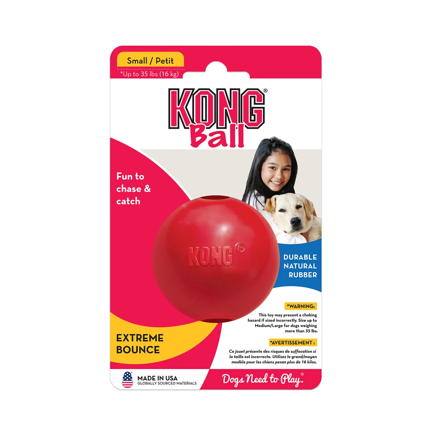 KONG Rubber Ball 5 KONG Rubber Ball - Image 5