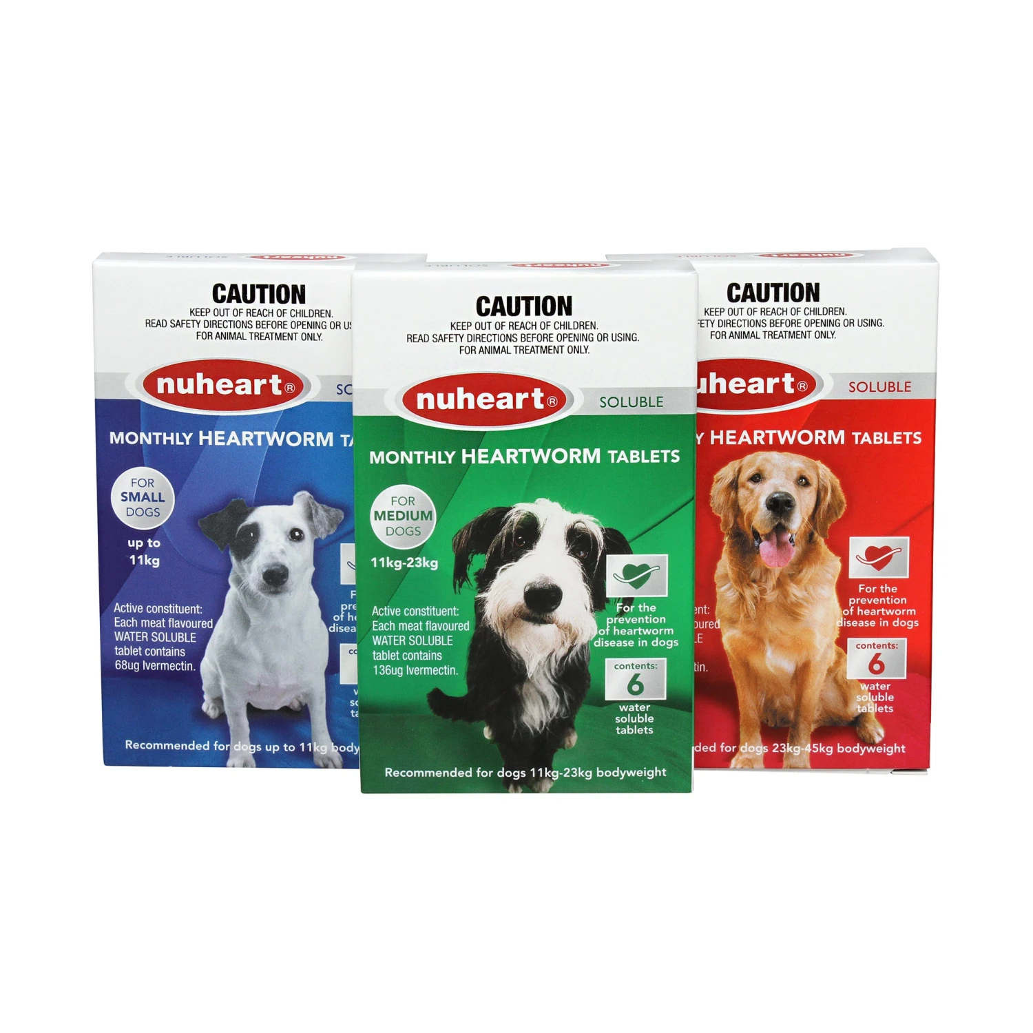 Nuheart Soluble Monthly Heartworm Tablets 1 Nuheart Soluble Monthly Heartworm Tablets