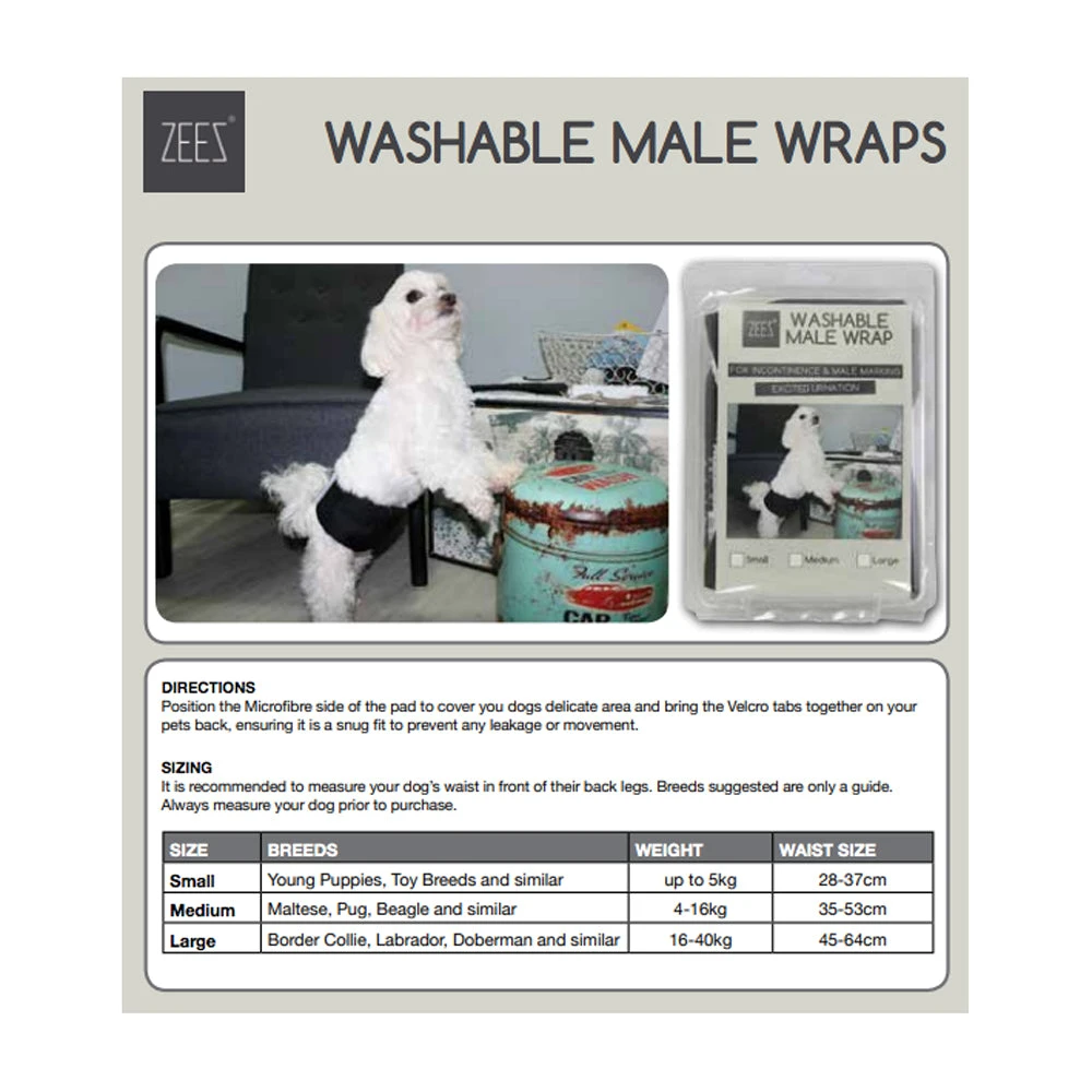 ZEEZ Washable Male Wrap 4 ZEEZ Washable Male Wrap - Image 4