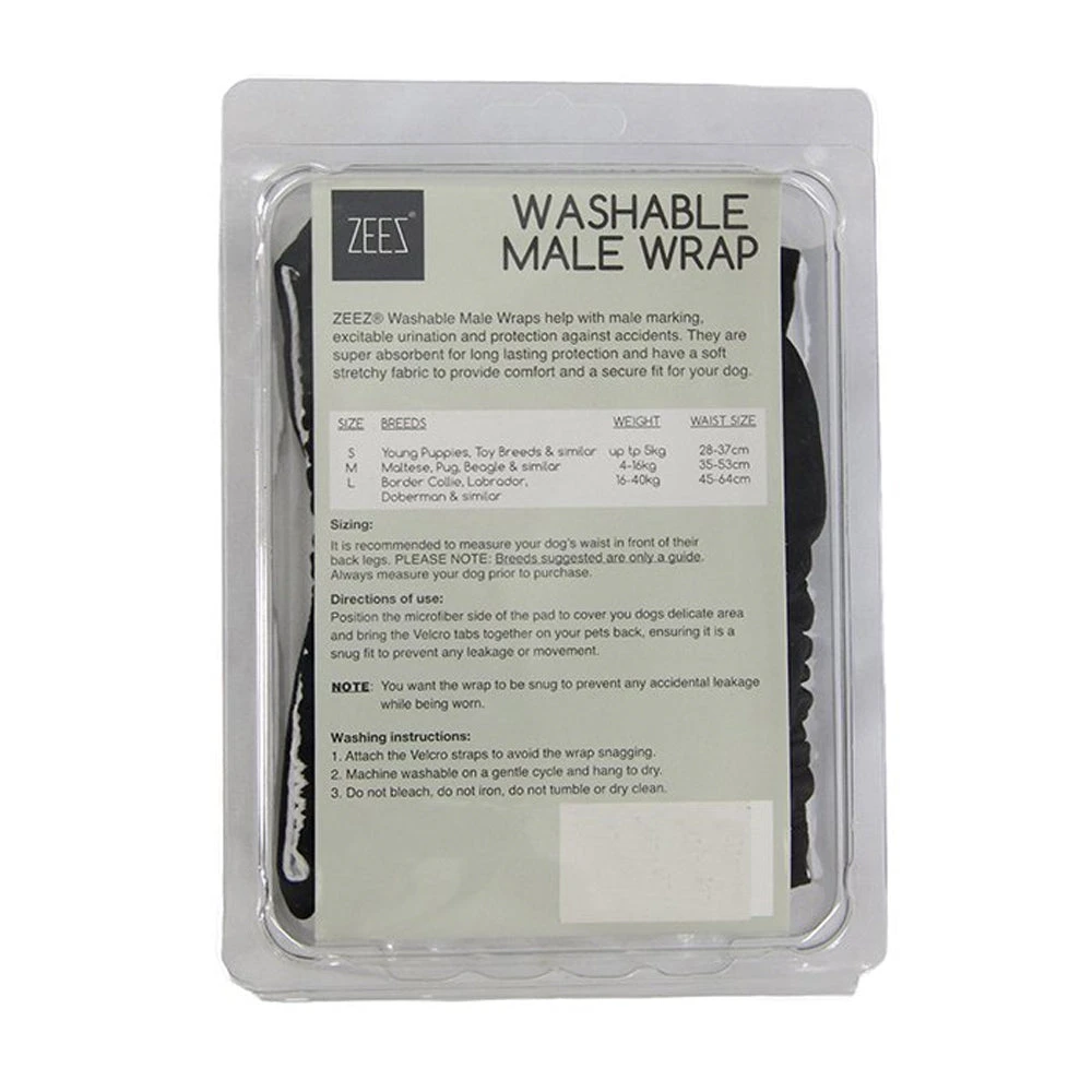 ZEEZ Washable Male Wrap 2 ZEEZ Washable Male Wrap - Image 2