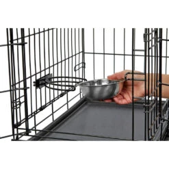 Snap'y Fit Stainless Steel Crate Bowl -Vetn Pet Direct Store 975518