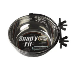 Snap'y Fit Stainless Steel Crate Bowl