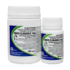 Fido's Closasole 10kg Dog & Cat Wormer Tablet