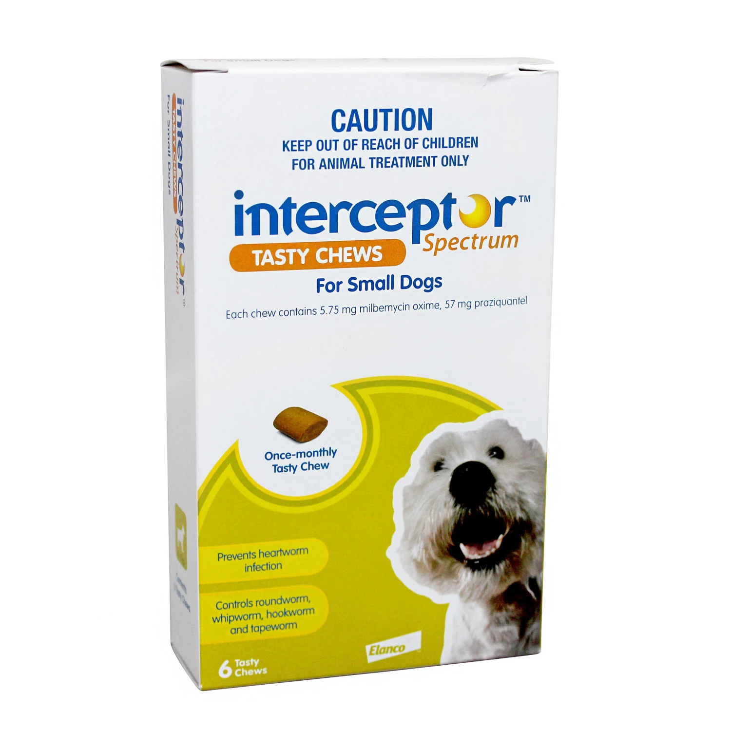 INTERCEPTORSpectrum Chews Green. Small Dogs 4-11kg 2 INTERCEPTORSpectrum Chews Green. Small Dogs 4-11kg - Image 2