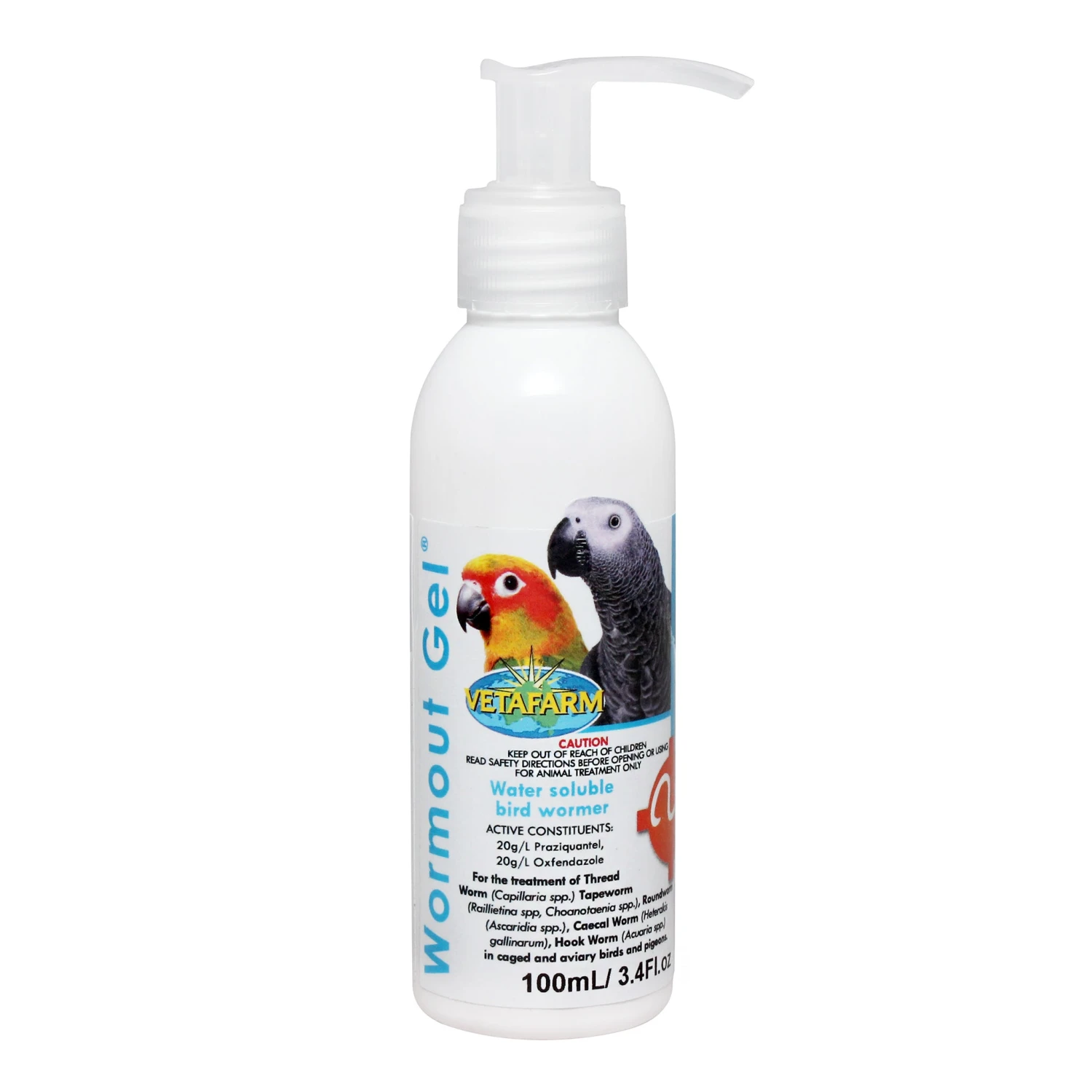Vetafarm Wormout Water Soluble Wormer For Birds 3 Vetafarm Wormout Water Soluble Wormer For Birds - Image 3
