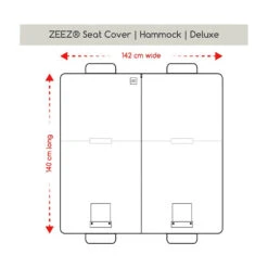 ZeeZ Deluxe Seat Cover Hammock 11 ZeeZ Deluxe Seat Cover Hammock -Vetn Pet Direct Store 989311