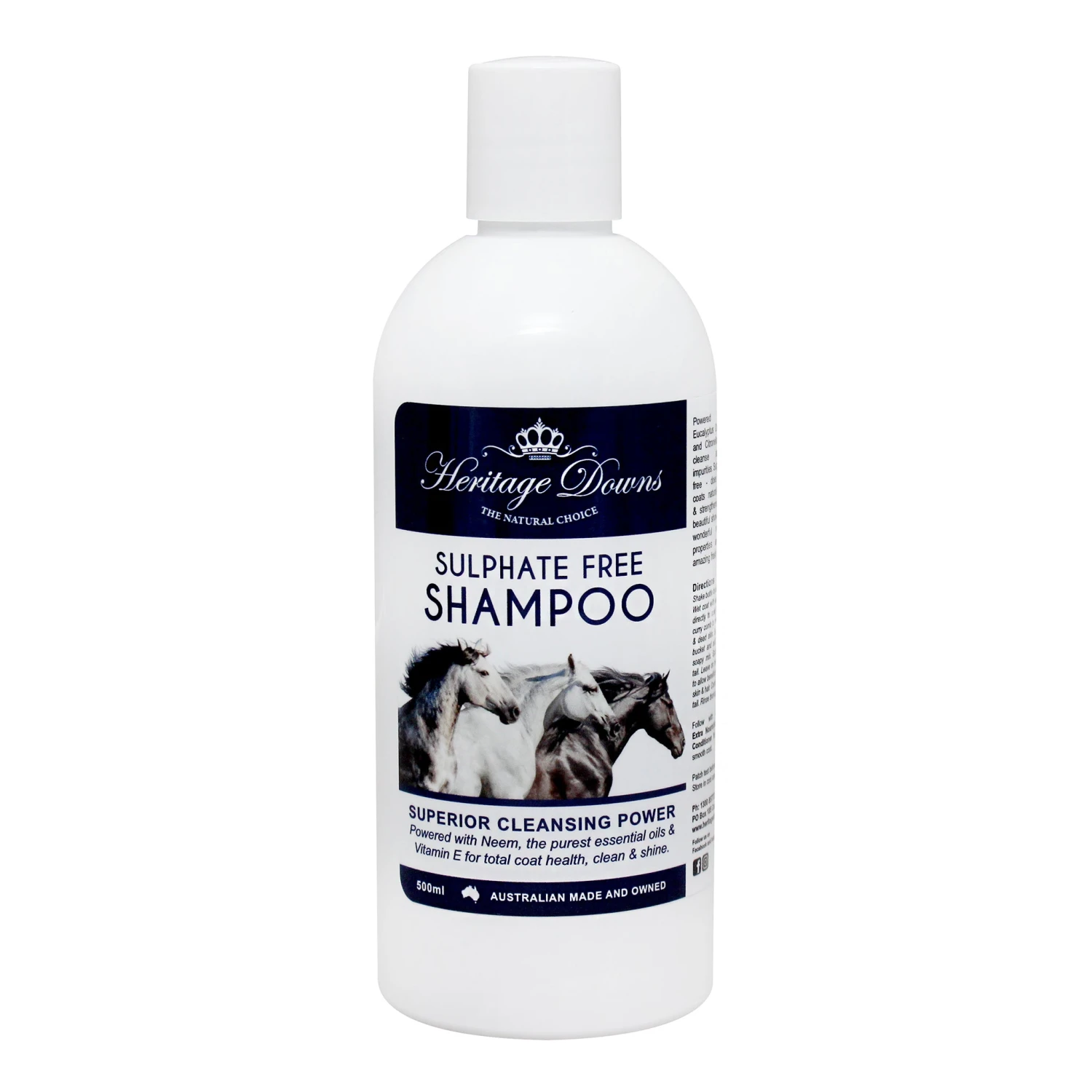 Heritage Downs Sulphate Free Shampoo 2 Heritage Downs Sulphate Free Shampoo - Image 2