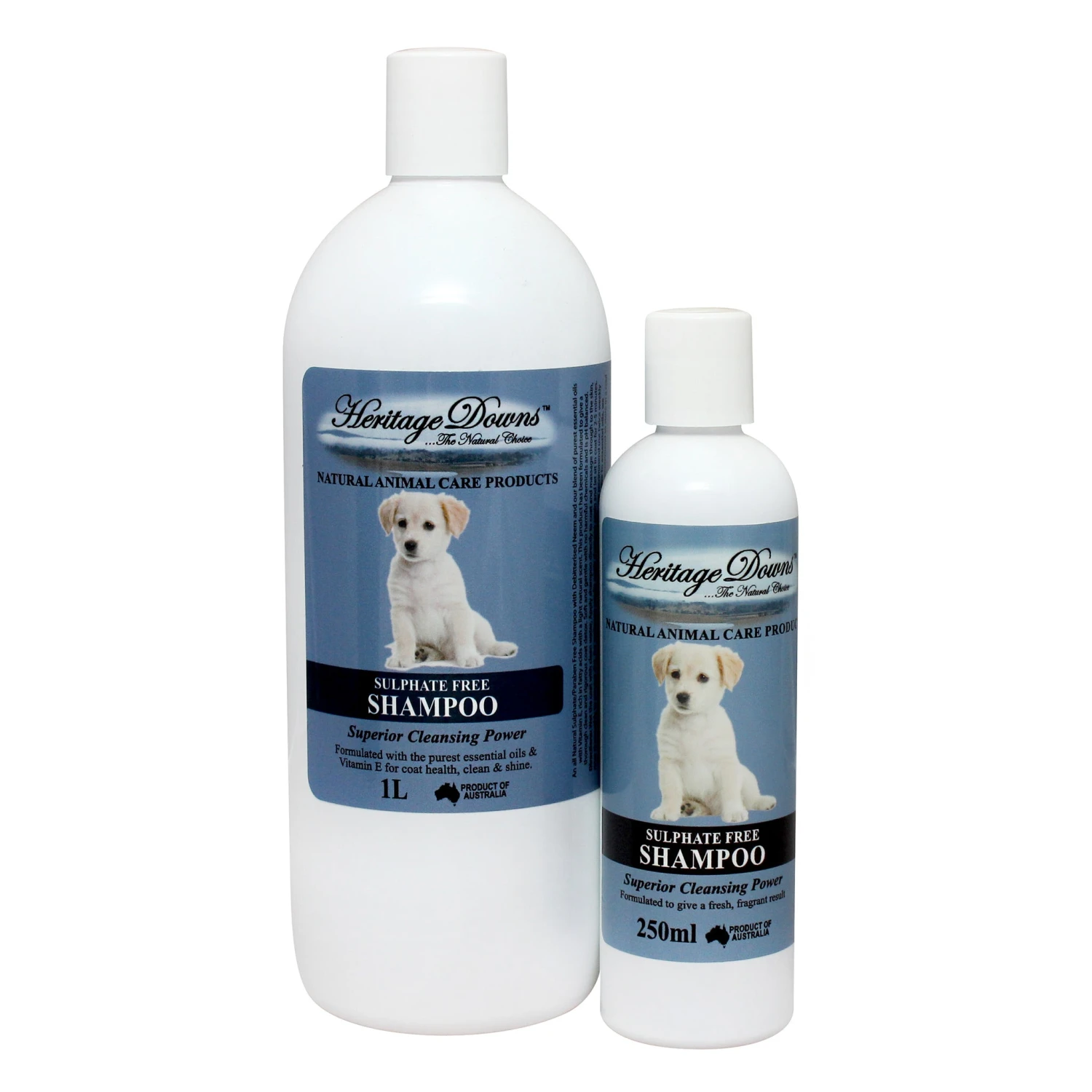 Heritage Downs Sulphate Free Pet Shampoo 1 Heritage Downs Sulphate Free Pet Shampoo