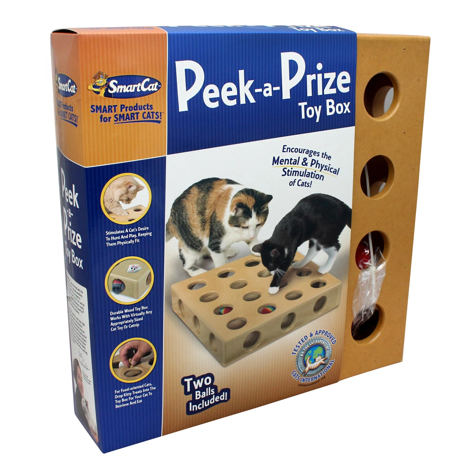 SmartCat Peek-a-Prize Toy Box 1 SmartCat Peek-a-Prize Toy Box