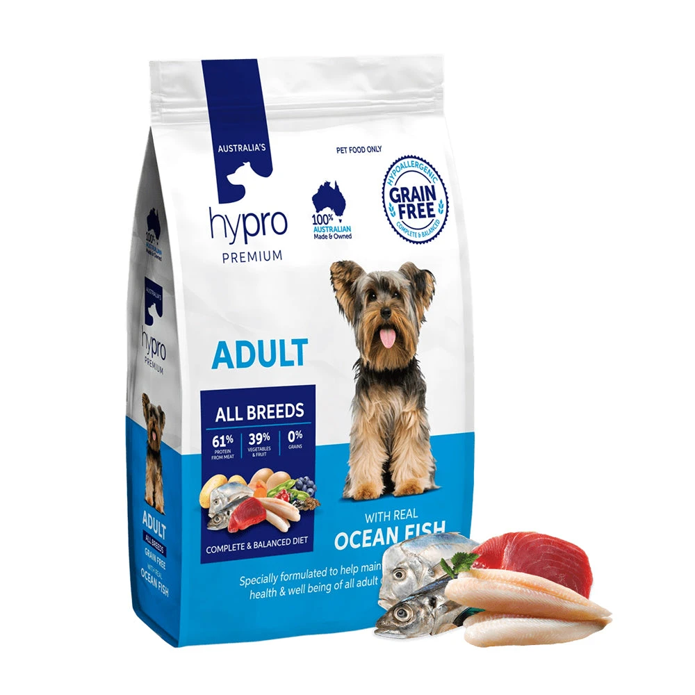 HYPRO Premium Ocean Fish Adult Dog Food 1 HYPRO Premium Ocean Fish Adult Dog Food