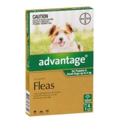 Advantage For Dogs & Puppies Under 4kg 16 Advantage For Dogs & Puppies Under 4kg -Vetn Pet Direct Store Advantage Fleas For Puppies Small Dogs Up To 4kg 4 Pack 0 4web