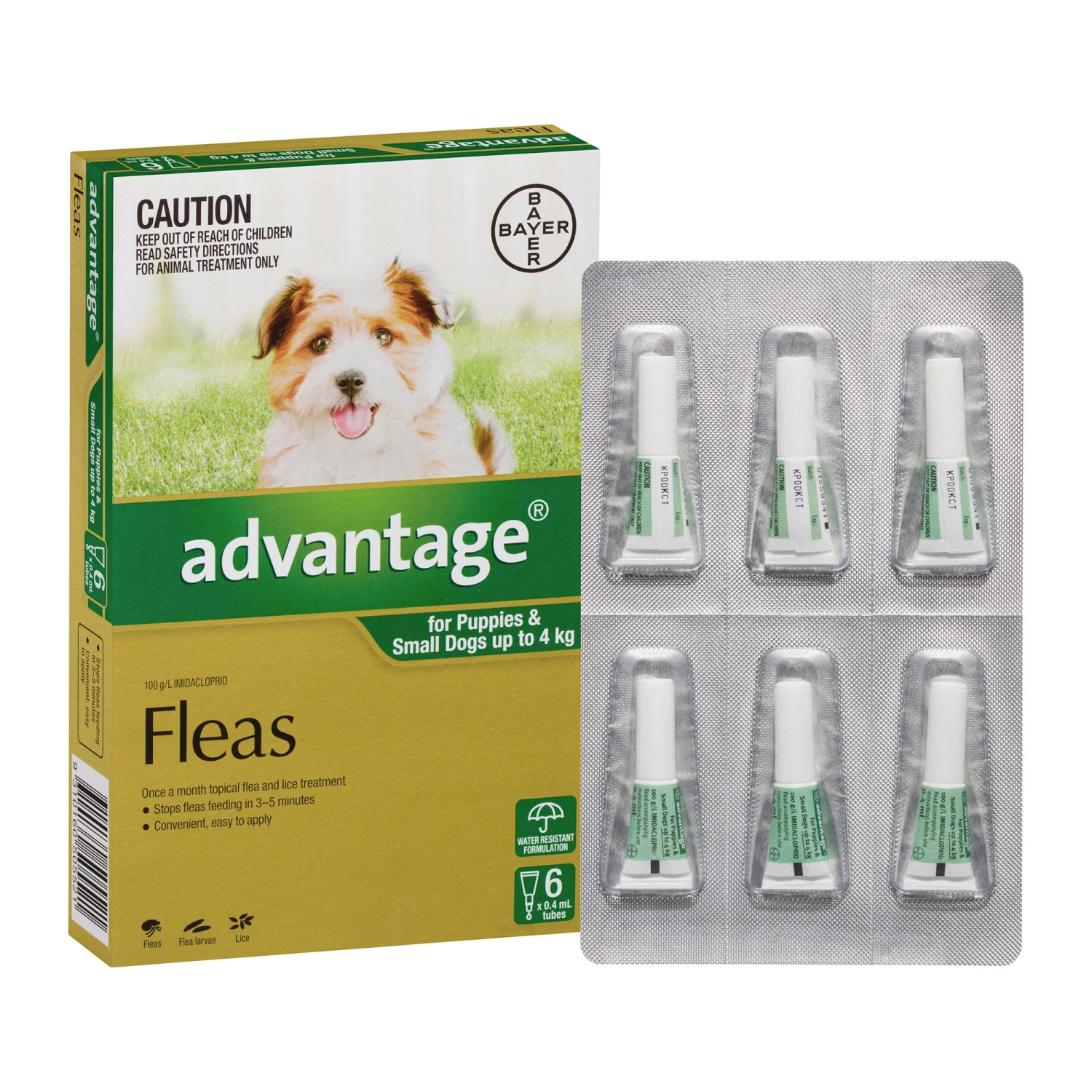 Advantage For Dogs & Puppies Under 4kg 11 Advantage For Dogs & Puppies Under 4kg - Image 11