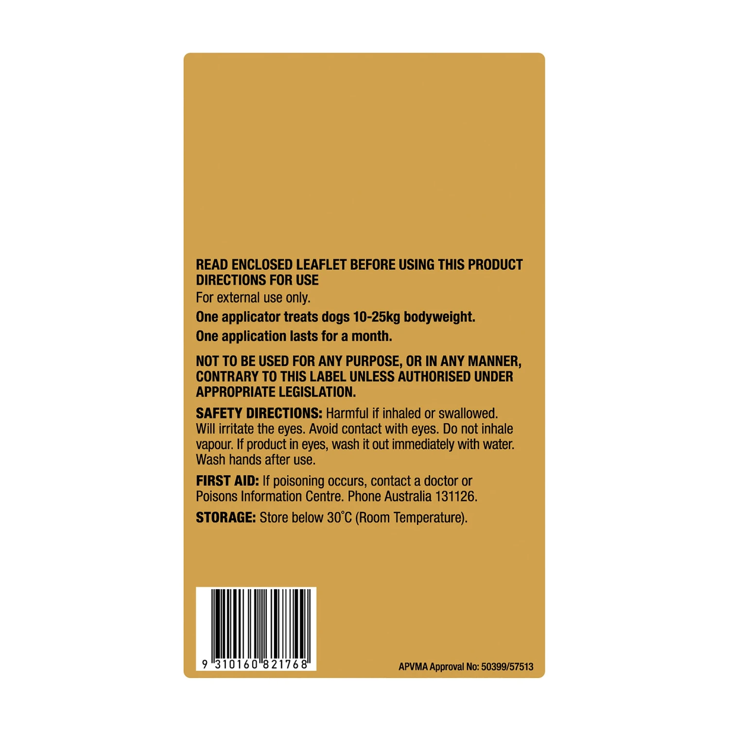 Advantage For Dogs 10-25kg 2 Advantage For Dogs 10-25kg - Image 2