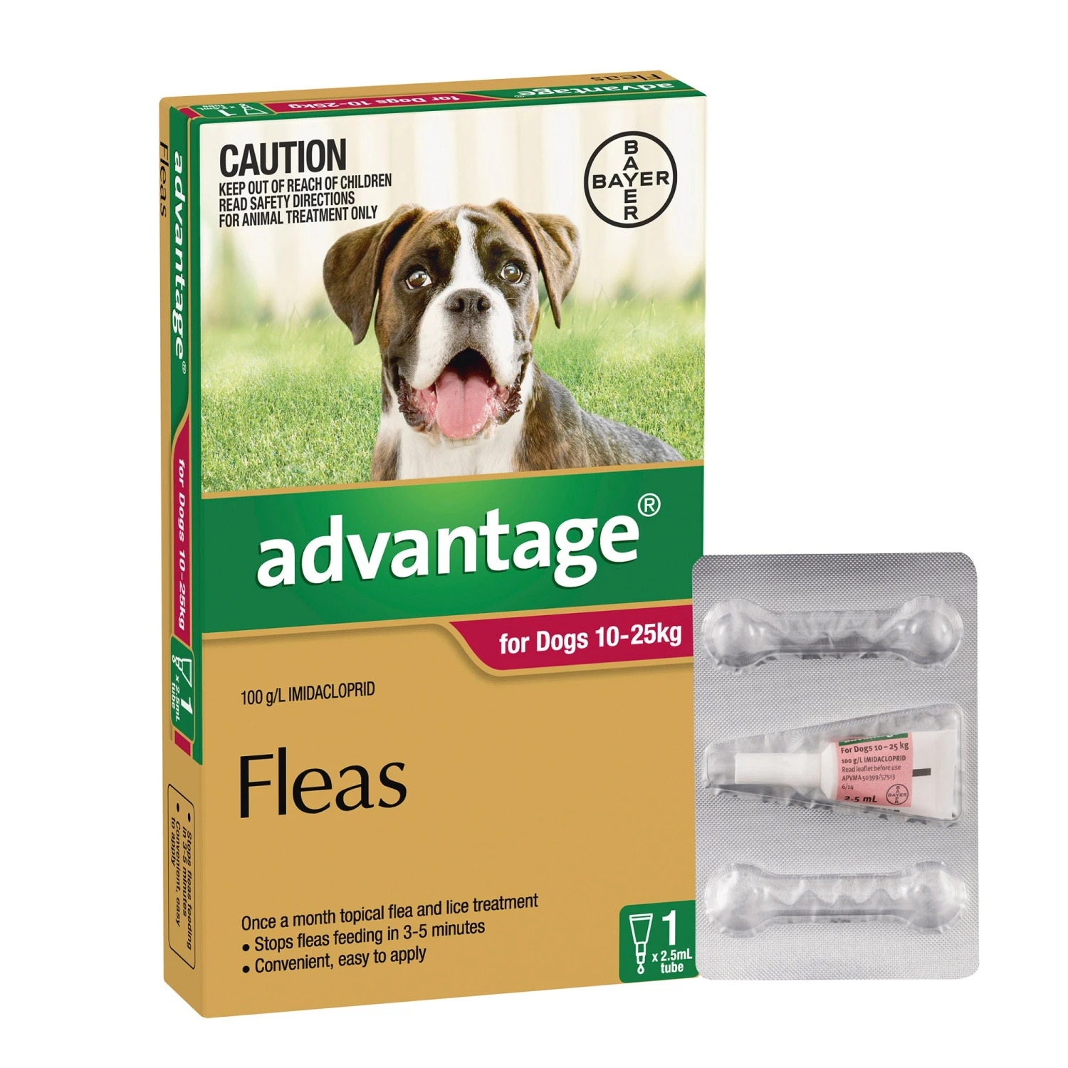 Advantage For Dogs 10-25kg 4 Advantage For Dogs 10-25kg - Image 4