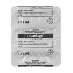 Advantage For Dogs 4kg-10kg -Vetn Pet Direct Store Advantage Fleas for Dogs 4 10kg 1Pack 8 4web