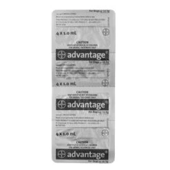 Advantage For Dogs 4kg-10kg -Vetn Pet Direct Store Advantage Fleas for Dogs 4 10kg 4 Pack 8 4web