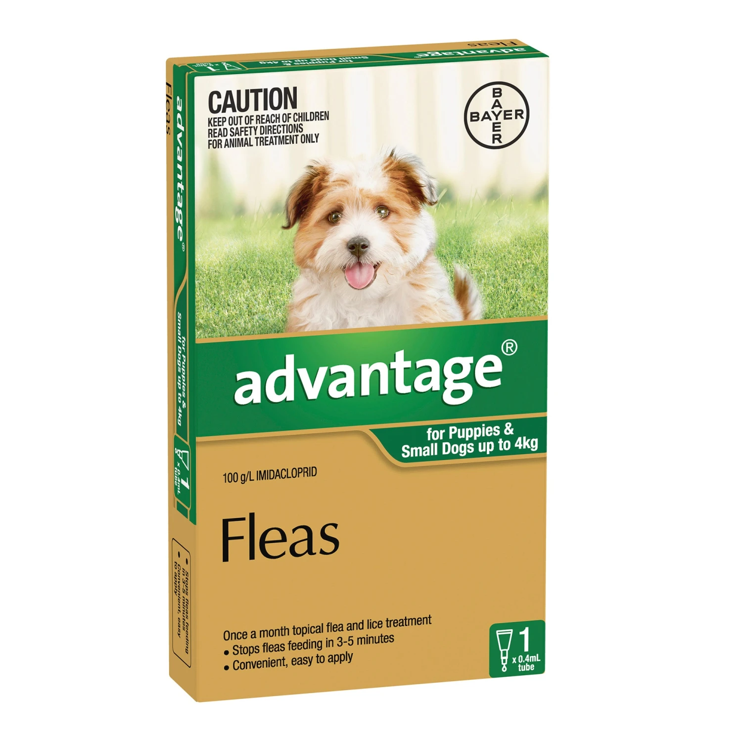 Advantage For Dogs & Puppies Under 4kg 1 Advantage For Dogs & Puppies Under 4kg