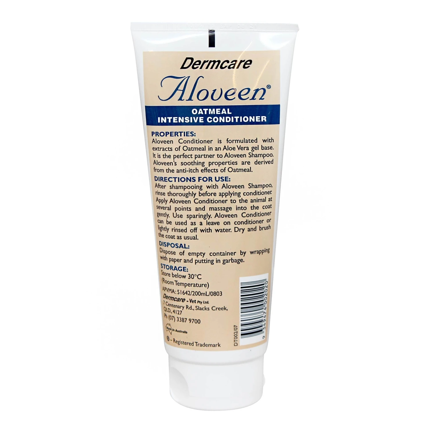 Aloveen Oatmeal Conditioner 2 Aloveen Oatmeal Conditioner - Image 2
