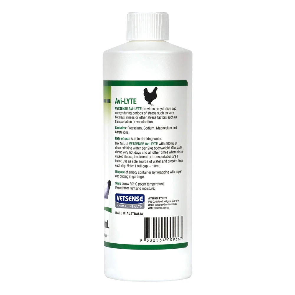 Vetsense Avi-LYTE Electrolytes For Poultry 3 Vetsense Avi-LYTE Electrolytes For Poultry - Image 3