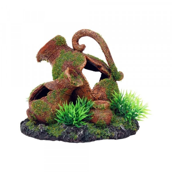 Bioscape Moss Greek Urns Aquarium Ornament 1 Bioscape Moss Greek Urns Aquarium Ornament