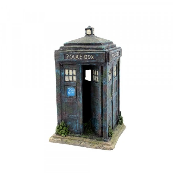 Bioscape Police Box Aquarium Ornament 1 Bioscape Police Box Aquarium Ornament