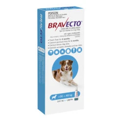 Bravecto Spot-on For Dogs 20kg-40kg (Blue) - 1 Pack