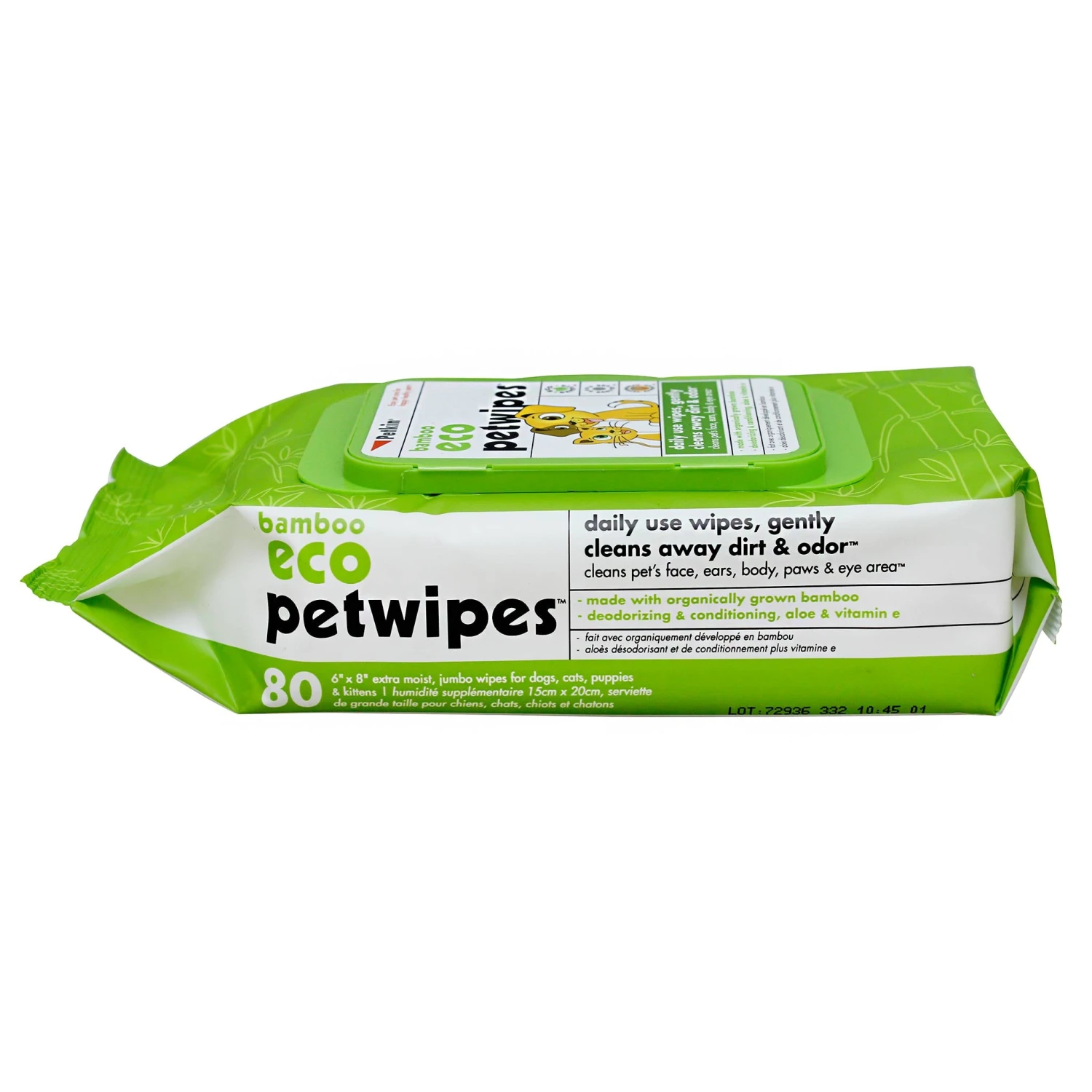 Bamboo Eco Pet Wipes 2 Bamboo Eco Pet Wipes - Image 2