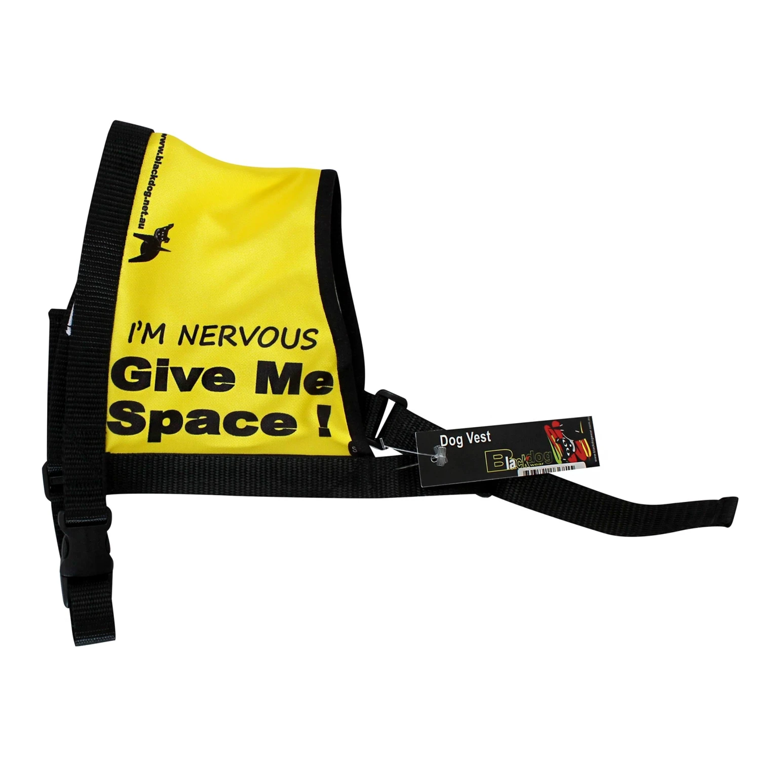 Black Dog Wear Give Me Space Vest 6 Black Dog Wear Give Me Space Vest - Image 6