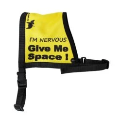 Black Dog Wear Give Me Space Vest 17 Black Dog Wear Give Me Space Vest -Vetn Pet Direct Store Black Dog Space Vest Nervous XS web