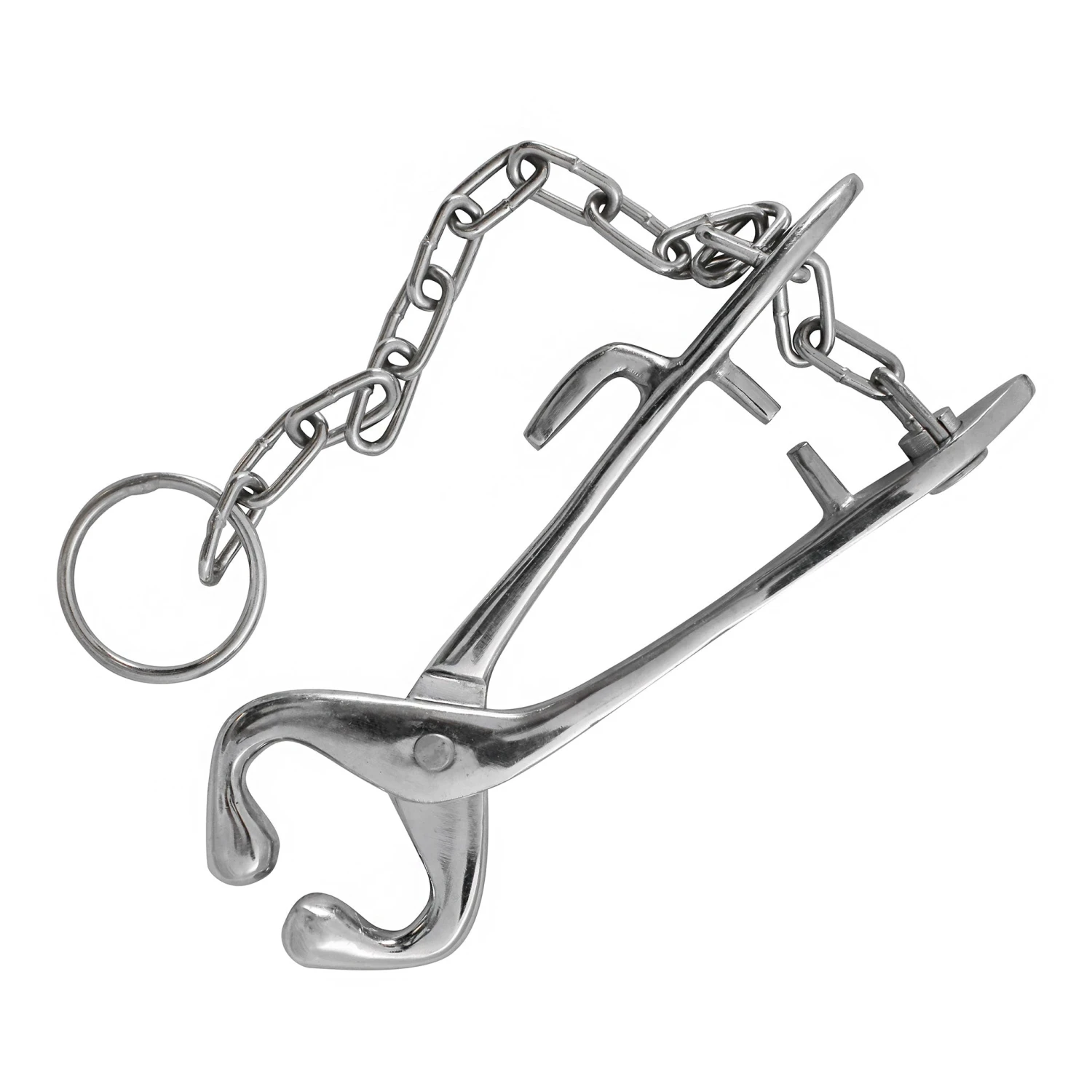 Bull Holder Pliers With Chain 1 Bull Holder Pliers With Chain