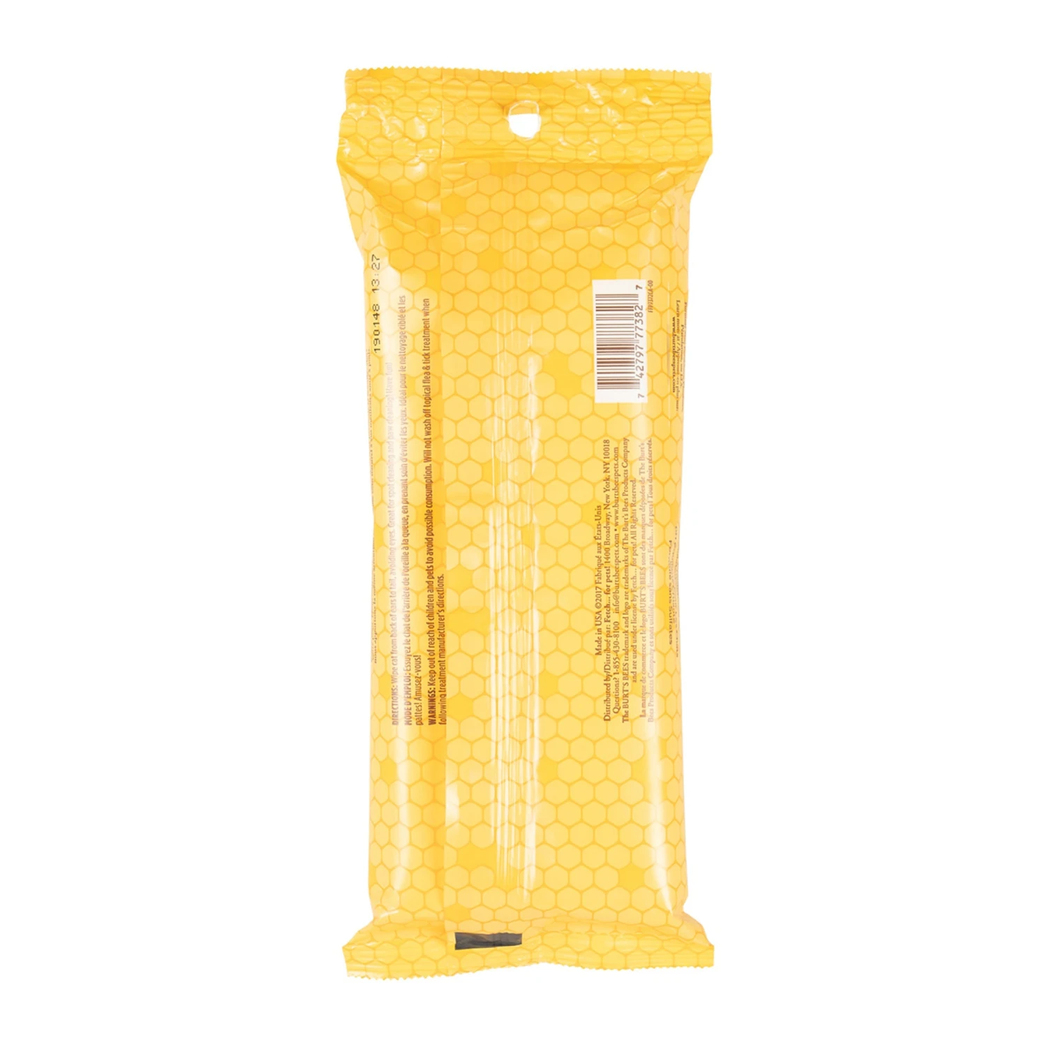 Burt's Bees Cat Dander Wipes - 50 Pack 4 Burt's Bees Cat Dander Wipes - 50 Pack - Image 4