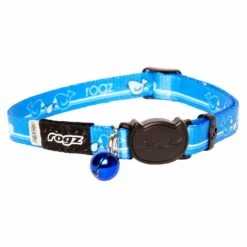 Rogz Kiddy Cat Safety Release Cat Collar -Vetn Pet Direct Store CB07 N Kiddycat Blue