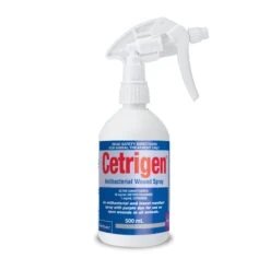 Virbac Cetrigen Antibacterial Wound Spray -Vetn Pet Direct Store Cetrigen Aerosol Spray 4web