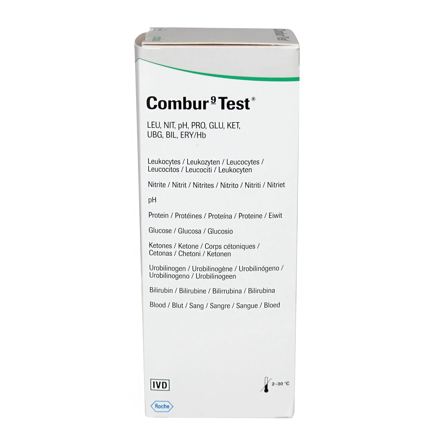 Combur 9 Urine Test Strips (50 Pack) 2 Combur 9 Urine Test Strips (50 Pack) - Image 2