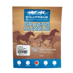 Equi-Prene Grazing Muzzle For Ponies & Minis -Vetn Pet Direct Store Equi Prene Grazing Muzzle w Rubber Pony label web