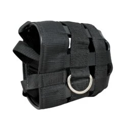 Equi-Prene Grazing Muzzle For Ponies & Minis -Vetn Pet Direct Store Equi Prene Grazing Muzzle w Rubber Pony side alt web