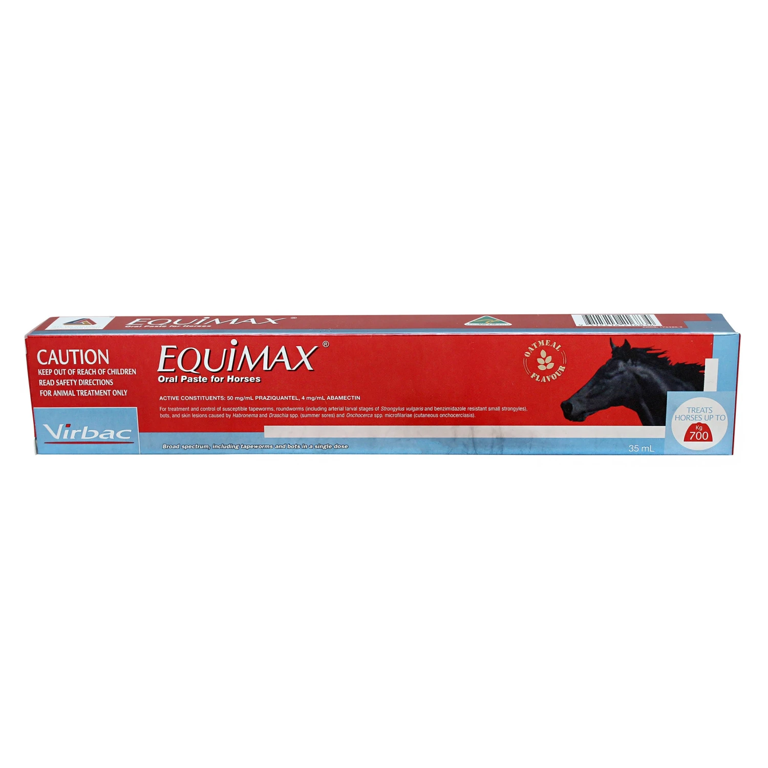 Virbac Equimax Oral Wormer Paste For Horses 35mL 2 Virbac Equimax Oral Wormer Paste For Horses 35mL - Image 2