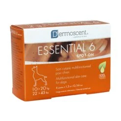 Essential 6 Spot-On Skin Supplement For Dogs 11 Essential 6 Spot-On Skin Supplement For Dogs -Vetn Pet Direct Store Essential 6 Dogs 10 20kg web