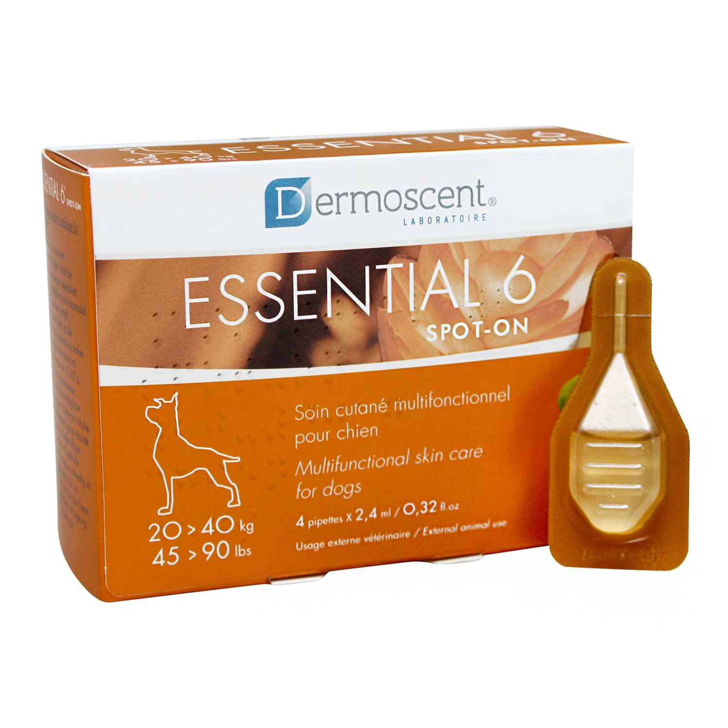 Essential 6 Spot-On Skin Supplement For Dogs 1 Essential 6 Spot-On Skin Supplement For Dogs