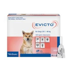 Virbac EVICTO Spot-on For Large Dogs 20kg-40kg 4's
