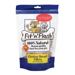 Fit'n'Flash Chicken Breast Fillet Treats 7 Fit'n'Flash Chicken Breast Fillet Treats -Vetn Pet Direct Store FitnFlash Chicken Breast Fillet Treats 100g web