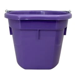 Flat Back Feed Bucket 30 Flat Back Feed Bucket -Vetn Pet Direct Store Flat Back Feed Bucket 20Qrt back web