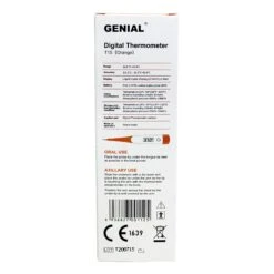 Genial Flexible Tip Digital Thermometer -Vetn Pet Direct Store Genial Digital Thermometer back web