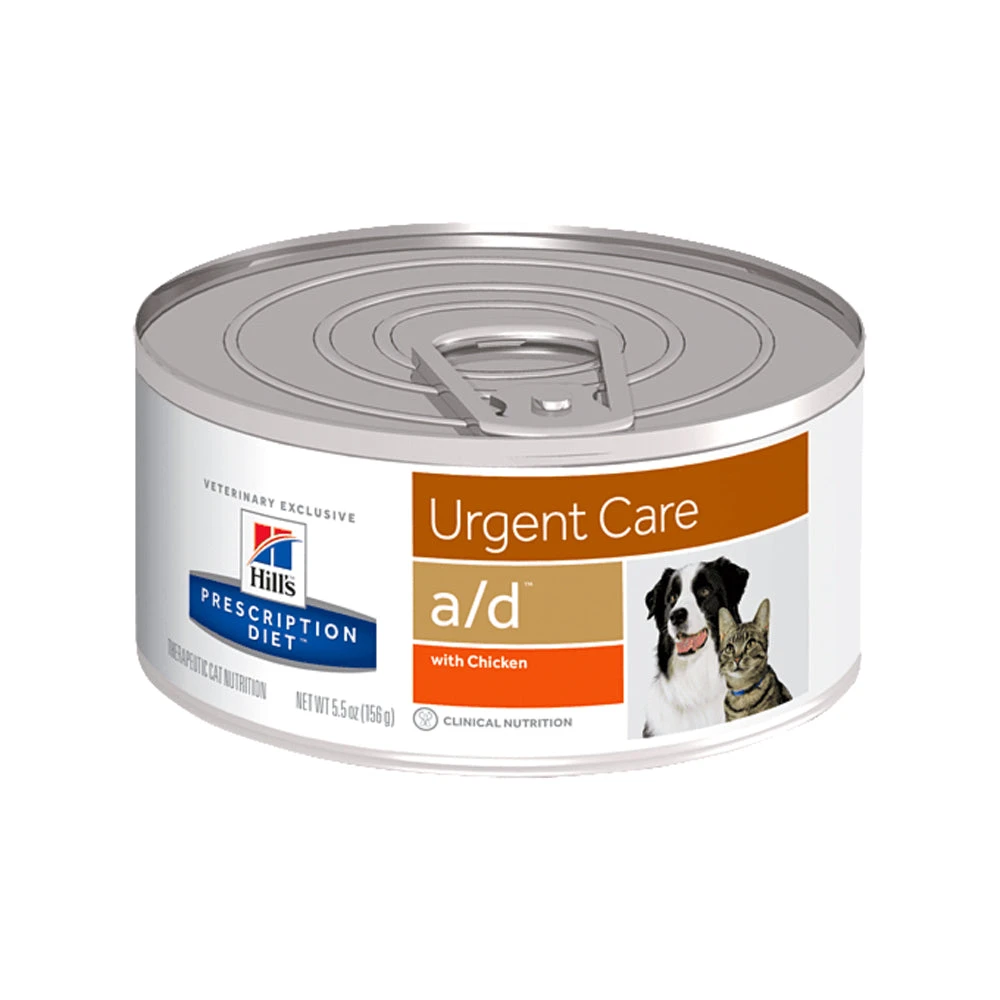Hill's Prescription Diet A/d Canine/Feline Wet Food Single Can 156g 1 Hill's Prescription Diet A/d Canine/Feline Wet Food Single Can 156g