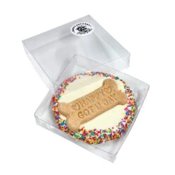 Huds & Toke Happy Got U Day Birthday Cake Dog Treat - 1 Piece 7 Huds & Toke Happy Got U Day Birthday Cake Dog Treat - 1 Piece -Vetn Pet Direct Store Huds and Toke Got U Day Angle 4web