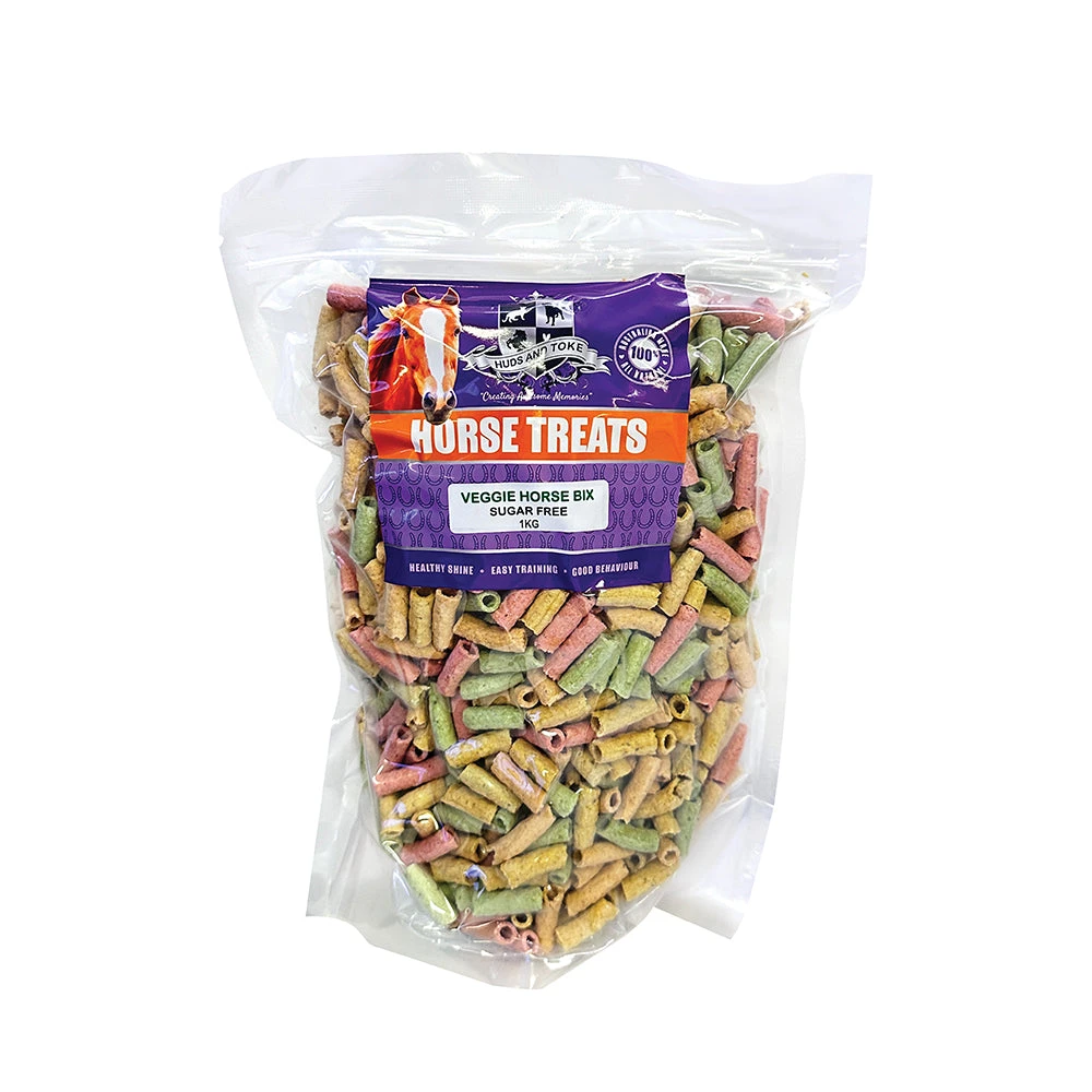 Huds & Toke Veggie Horse Bix Horse Treats 1kg 1 Huds & Toke Veggie Horse Bix Horse Treats 1kg