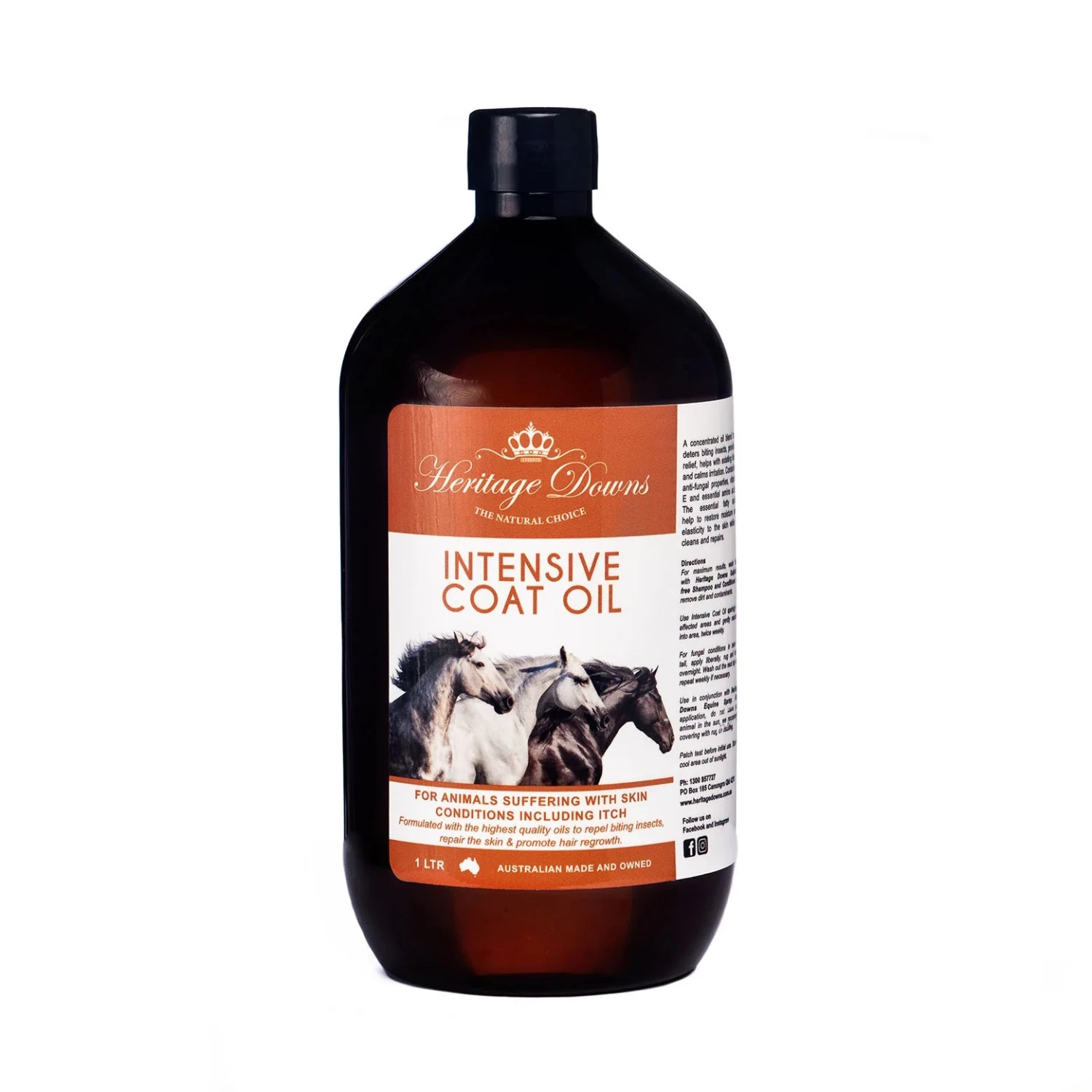 Heritage Downs Intensive Coat Oil 3 Heritage Downs Intensive Coat Oil - Image 3