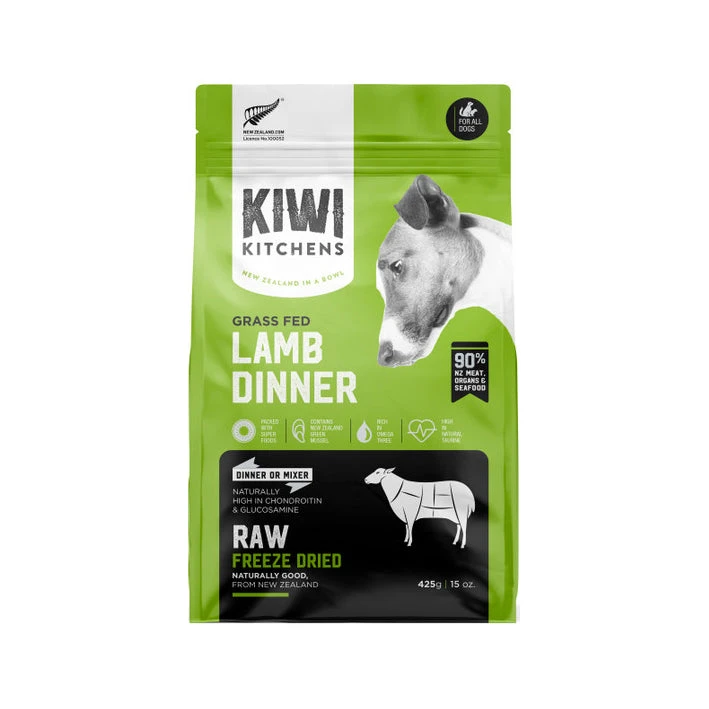 Kiwi Kitchens Raw Freeze Dried Lamb Dinner For Dogs 2 Kiwi Kitchens Raw Freeze Dried Lamb Dinner For Dogs - Image 2