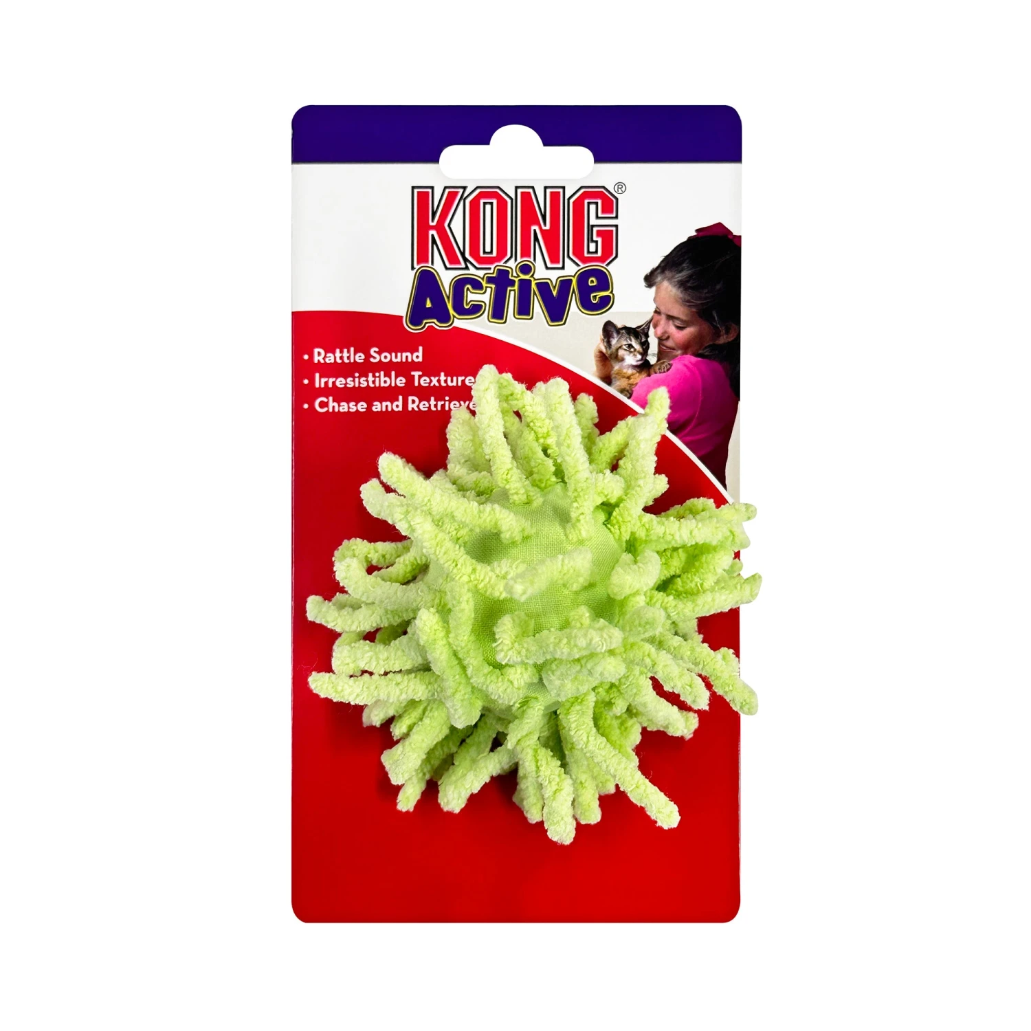 KONG Cat Moppy Ball 1 KONG Cat Moppy Ball