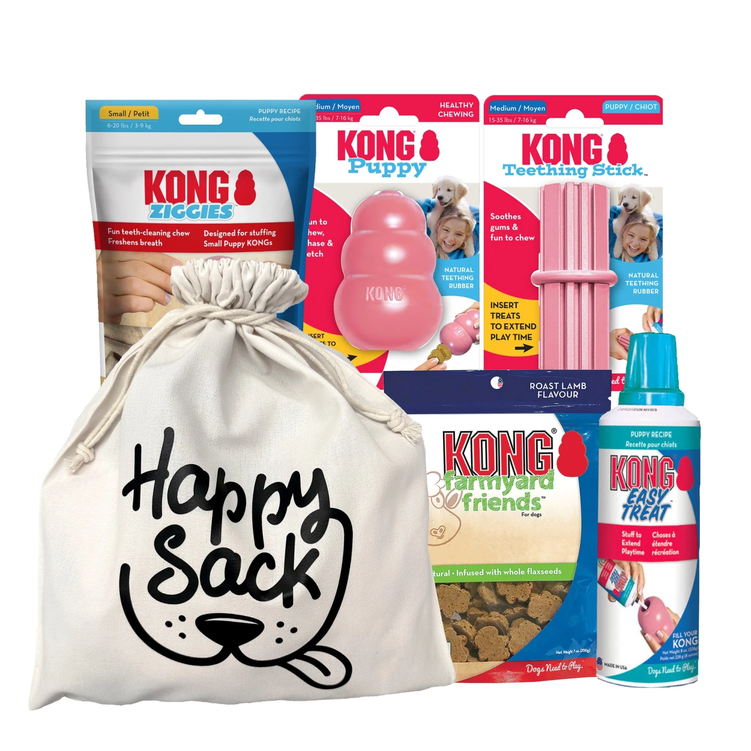 KONG Puppy Essentials Happy Sack 4 KONG Puppy Essentials Happy Sack - Image 4